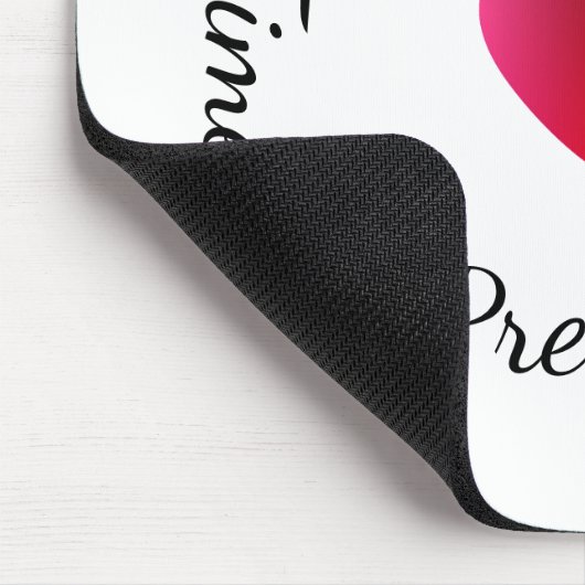 Familienzeit, Wertvolle Zeit Mousepad (Ecke)