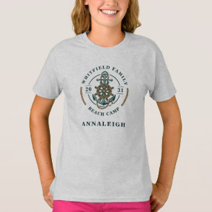 Familienzimmer Beach Camp - Name einer verwandten T-Shirt