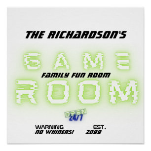 Familienzimmer Lime Green, No Whiners, rund um die Poster