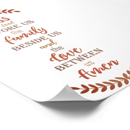 Familienzimmer Poster (Ecke)