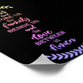 Familienzimmer Poster (Ecke)