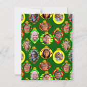 Familienzollage Feiertagskarte (Vorderseite)