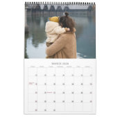 Familienzufriedenheit niedlich personalisiert kalender (Mär 2026)