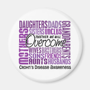 Familiequadratische Crohns Krankheit Magnet