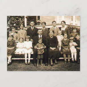 Famille Beaumont Postkarte