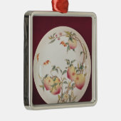 Famille Rosenplatte verziert Silbernes Ornament (Rechts)