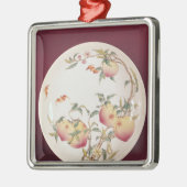 Famille Rosenplatte verziert Silbernes Ornament (Links)