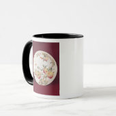 Famille Rosenplatte verziert Tasse (Vorderseite Links)