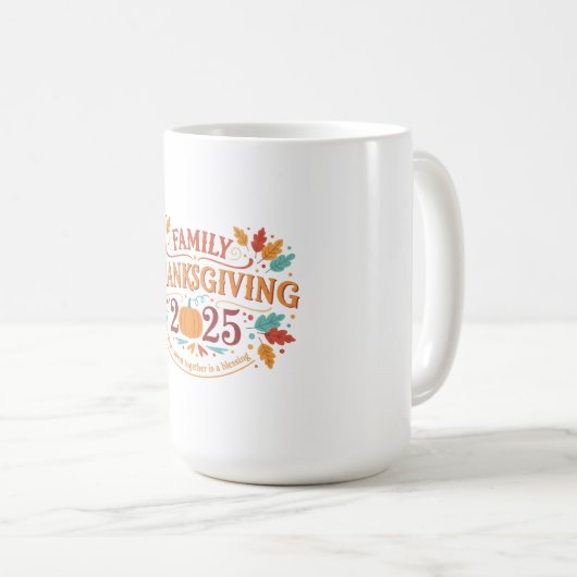 Family 2025 fall holiday kaffeetasse (VorderseiteRechts)