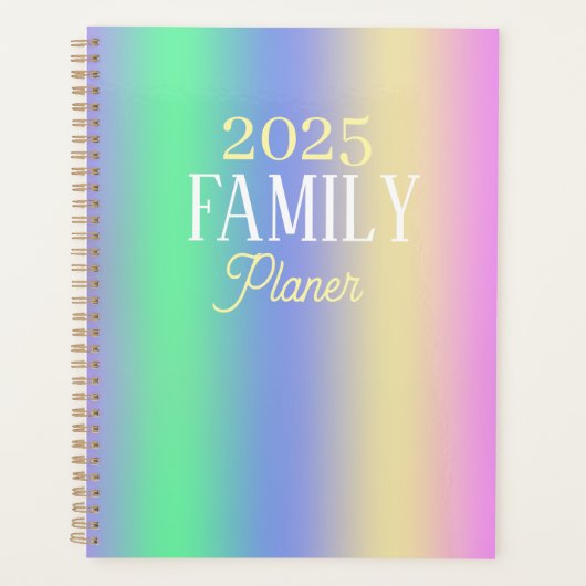 Family 2025 Planer (Vorderseite)