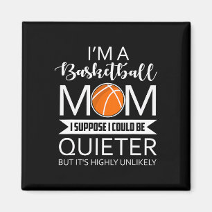 FAMILY 365 Ich bin ein Basketball Mama Spaß Redewe Magnet