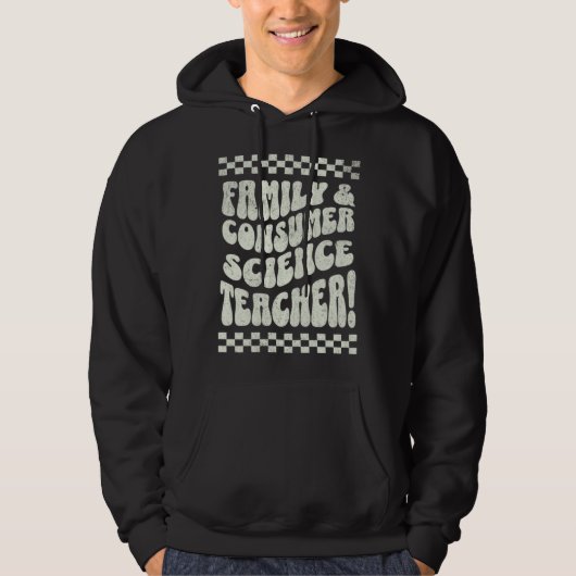 Family and Consumer Science Facs Teacher Back To S Hoodie (Vorderseite)