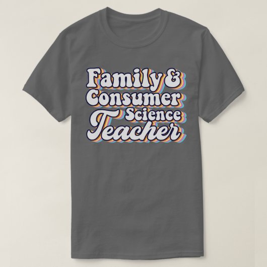 Family and Consumer Science Facs Teacher Back To S T-Shirt (Design vorne)