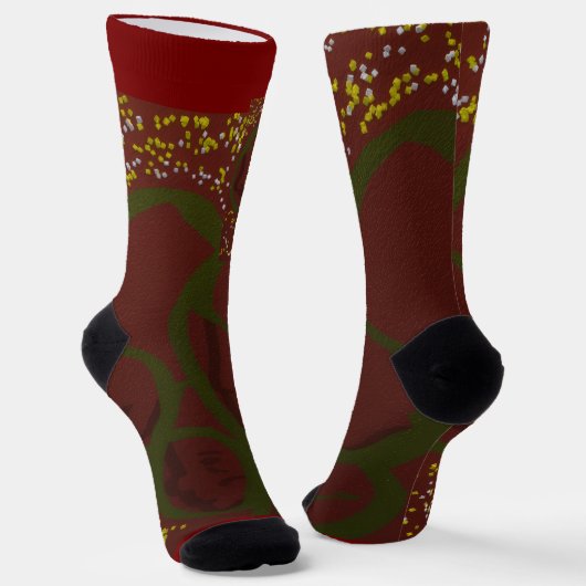 Family Art Mismatched Crew Socks Socken (Gewinkelt)