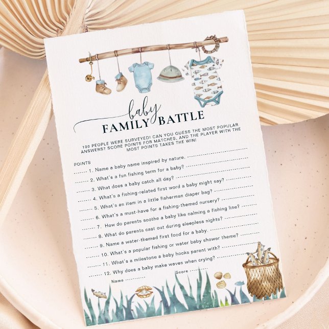 Family Baby Battle Reel Fun Fisherman Shower Game (Von Creator hochgeladen)