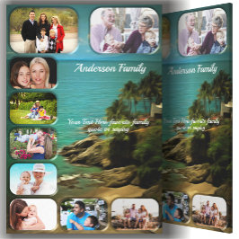 Family Beach Dream 0026 Originelle Kunst Leinwanddruck