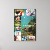 Family Beach Dream 0026 Originelle Kunst Leinwanddruck (Vorderseite)