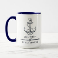 Family Beach House Nautical Anchor