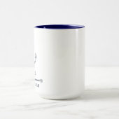Family Beach House Nautical Anchor Tasse (Zentrum)