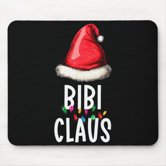Family Bibi Claus Christmas Santa's Pajama Matchin Mousepad (Vorne)