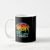 Family Camping Trip 2025 Matching Crew Summer Vaca Kaffeetasse (Links)
