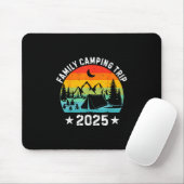 Family Camping Trip 2025 Matching Crew Summer Vaca Mousepad (Mit Mouse)