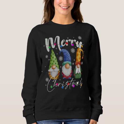 Family Chirstmas Gnome 2022 Sweatshirt (Vorderseite)
