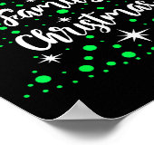 Family Christmas 2021  Poster (Ecke)