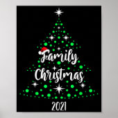 Family Christmas 2021  Poster (Vorne)