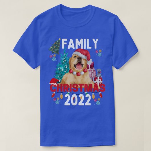 Family Christmas 2022 Matching s Squad Dog Lover F T-Shirt (Design vorne)