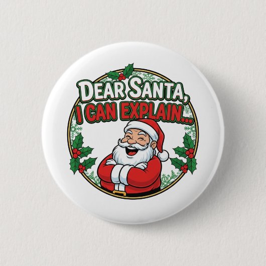 Family Christmas 2025  Button (Vorderseite)