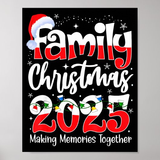 Family Christmas 2025 Matching Family Christmas 20 Poster (Vorne)