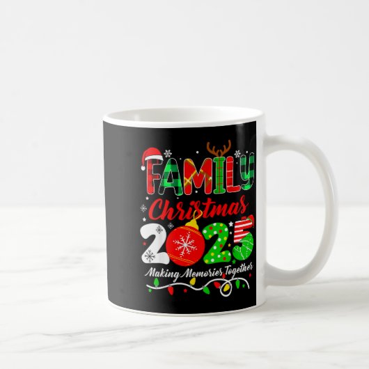 Family Christmas 2025 Matching Family Christmas Xm Kaffeetasse (Rechts)
