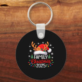 Family Christmas 2025 Matching Family Christmas Xm Schlüsselanhänger (Vorderseite)