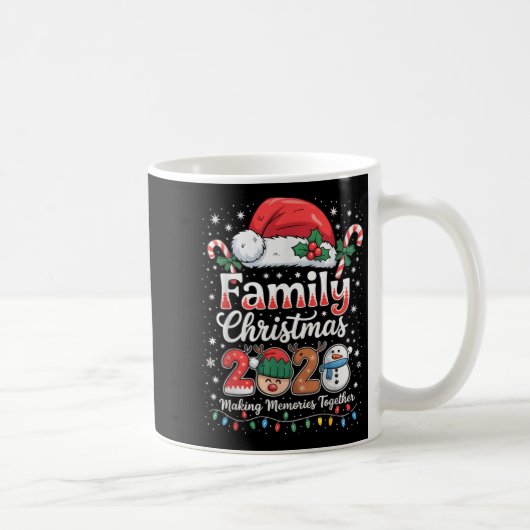 Family Christmas 2025 Matching Outfit Xmas Men Wom Kaffeetasse (Rechts)
