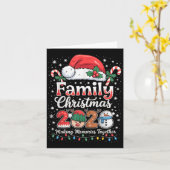 Family Christmas 2025 Matching Outfit Xmas Men Wom Karte (Gelbe Blume)