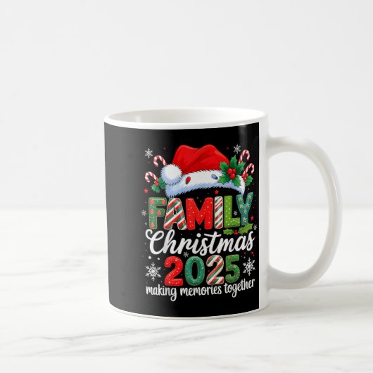 Family Christmas 2025 Matching Outfit Xmas Squad S Kaffeetasse (Rechts)