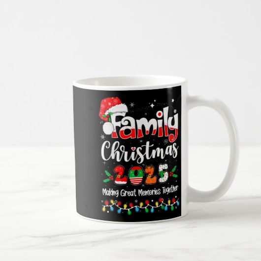 Family Christmas 2025 Matching Outfit Xmas Squad S Kaffeetasse (Rechts)