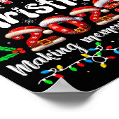 Family Christmas 2025 Matching Outfit Xmas Squad S Poster (Ecke)