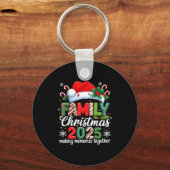 Family Christmas 2025 Matching Outfit Xmas Squad S Schlüsselanhänger (Vorderseite)