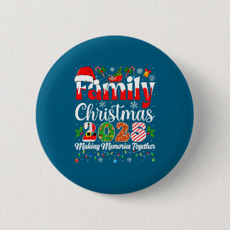 Family Christmas 2025 Matching Pajamas Xmas Family Button