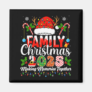 Family Christmas 2025 Matching Pajamas Xmas Family Magnet