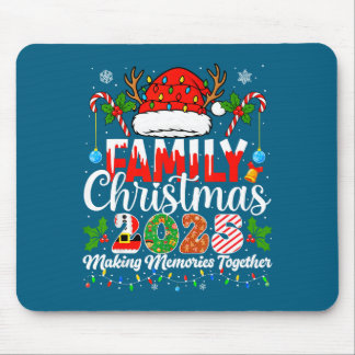Family Christmas 2025 Matching Pajamas Xmas Family Mousepad
