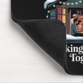 Family Christmas 2025 Matching Squad Santa Elf Fun Mousepad (Ecke)