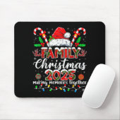 Family Christmas 2025 Matching Tee Xmas Santa Pjs Mousepad (Mit Mouse)