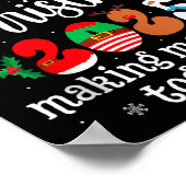 Family Christmas 2025 Matching Xmas Pajamas Christ Poster (Ecke)