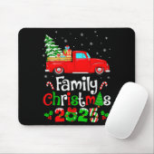 Family Christmas 2025 Truck Tree Squad Matching Xm Mousepad (Mit Mouse)