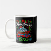 Family Christmas Cruise 2025 Xmas Matching Men Wom Kaffeetasse (Links)