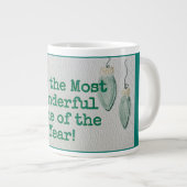 Family Christmas Jumbo-Tasse (Vorderseite Rechts)