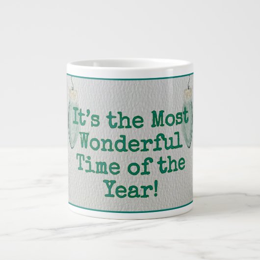 Family Christmas Jumbo-Tasse (Vorderseite)